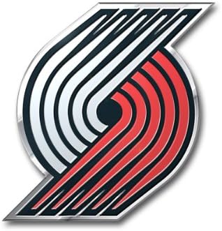 Fanmats NBA Portland Trailblazers Color Auto Emblem, um tamanho, uma cor