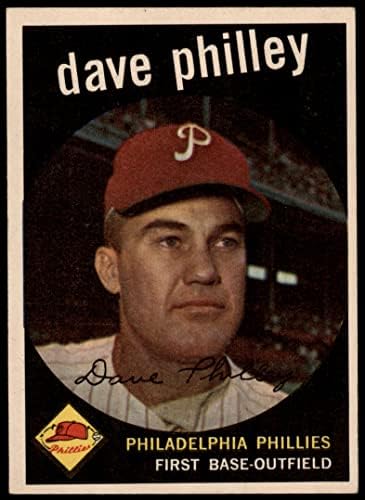 1959 Topps # 92 Dave Philley Philadelphia Phillies ex Phillies