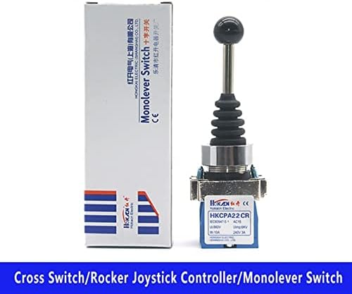 Werevu 1PCS XD2 HKC Série Joystick Switch Monolever Rocker Cross Master Switch 2-Way 4-Way auto-rastreio auto-bloqueio