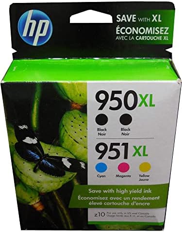 HP 951XL / 950XL Cartuchos de tinta 5 em embalagens de varejo