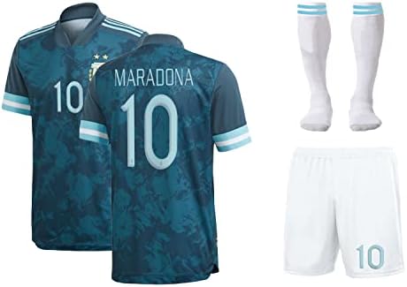 Femida Argentina Soccer Club Legend 10 Kids Fans Jersey Kit
