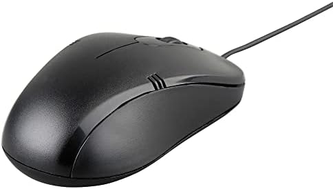 Produtos interiores USB Mouse Optical Black, a forma ergonômica está em conformidade com o uso confortável. C