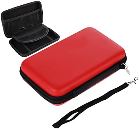 New2DSXL Hard Transporting Case Bag Sofol Substituição Vermelha, compatível com para a Nintendo New 2DS New2DS XL LL 2DSLL Console