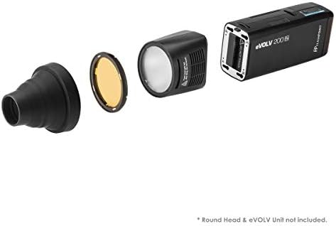 Flashpoint Zoom Li-O-On X R2 TTL On Camera Round Flash Speedlight Kit para Panasonic & Olympus