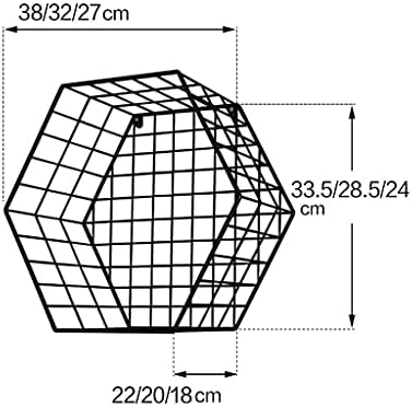 Bedges de parede wxxgy, parede de decoração da loja de chá pendurada, rack de armazenamento de parede, prateleira de parede