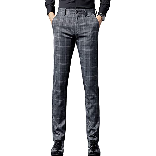 Maiyifu-GJ Business Business Comfort Comfort Casual Fit Straight Straited Suit de calça clássica de casamento clássico