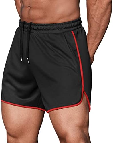 Coofandy Men's 2 pacote equipado com curtas de exercícios esportivos de panorização de treinamento de treinar calças curtas com bolsos