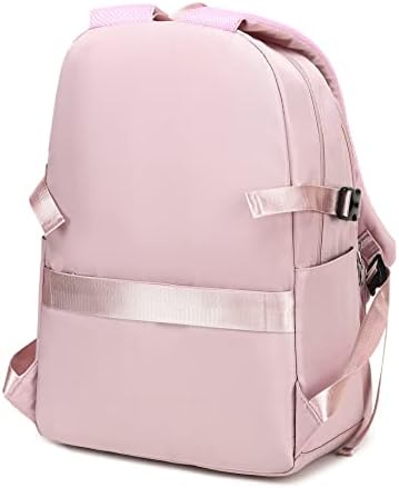 Mochila de laptop elegante Teecho para homens e mulheres espaçosas mochila para viajar roxo