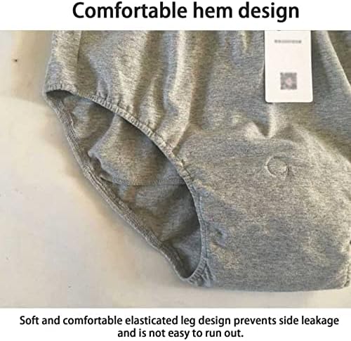 Cobertura de fraldas para adultos para roupas íntimas de proteção reutilizável com incontinência com inserção de fraldas