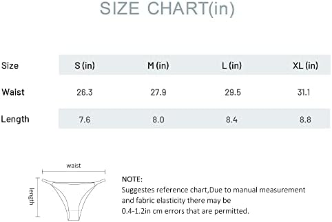 DeAngelmon G-String Tanks for Women calcinha sem mostrar calcinha contínua Roupa baixa Livro pacote de exercícios de microfibra confortável