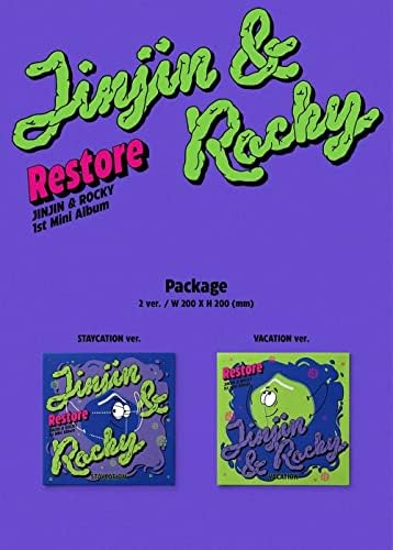 Genie Music Jinjin & Rocky - Restauração [Staycation Ver.] (1º mini Mini