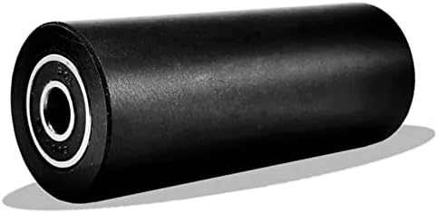 Diâmetro da roda do rolamento preto orifício de 32 mm 10mm de polia guia guia guia rolamento duplo 1pcs