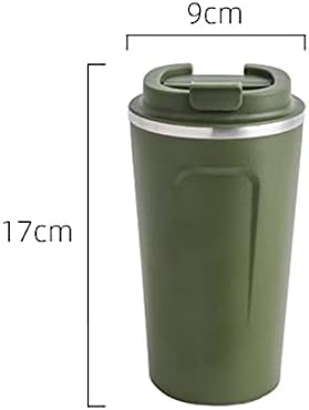 N/A 510 ml de caneca de café em aço inoxidável portátil com palha de palha de a vácuo Thermocup Thermocup Bottle para