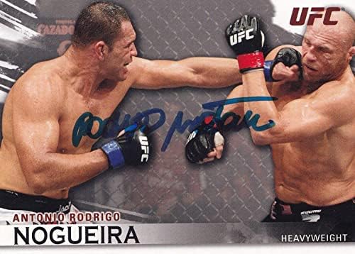 Antonio Rodrigo Nogueira assinou 2010 TOPPS UFC Knockout Card 24 psa/DNA CoA Auto - Cartões UFC autografados