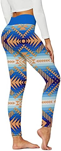 Calça de ioga bootcut perneiras mulheres com bolsos melhores estilo tribal de ginástica calças de ioga estampadas