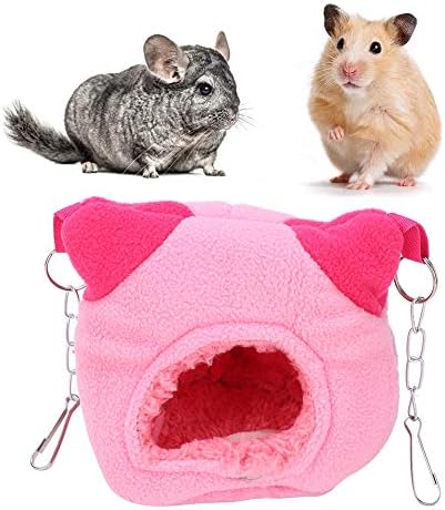 Hamster de árvore Hamster Hammock, Flaneta Pequena Animal pendurado Songa Casamento de balanço, Berret Rat House Cage Acessórios