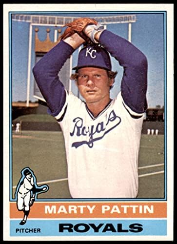 1976 Topps # 492 Marty Pattin Kansas City Royals NM/MT Royals