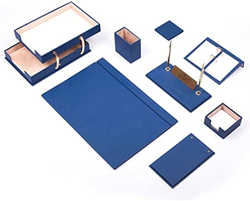 NIZYH CALARO 10 peças mesa de mesa com bandeja de documentos duplos Acessórios para escritórios Acessórios para escritórios