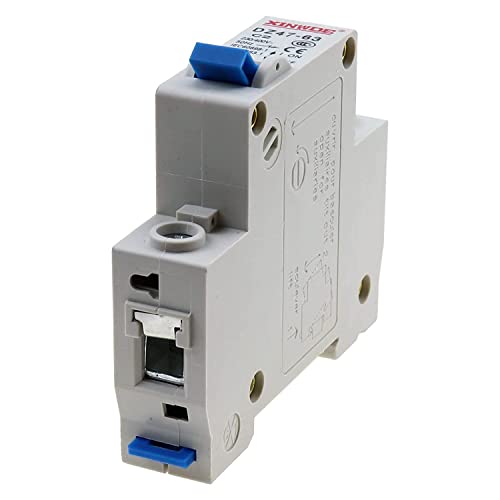 BUMBESTI 2 PCS 1 POLO 230/400V Baixa tensão de disjuntor miniature 2A Din Rail Mount DZ47-63 C2