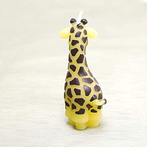 Mawadon 3D Giraffe Craft Animal Silicone Candle Molds Soop Molde Giraffe Moldes de resina de cera artesanal