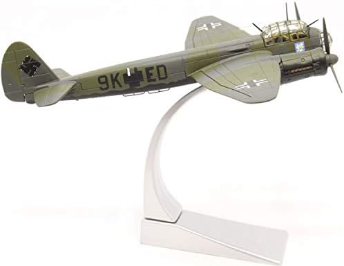 Para Corgi Junkers Ju88a-5 9k+Ed, Stab III./kg51 Inverno 1940 1/72 Modelo de avião Diecast