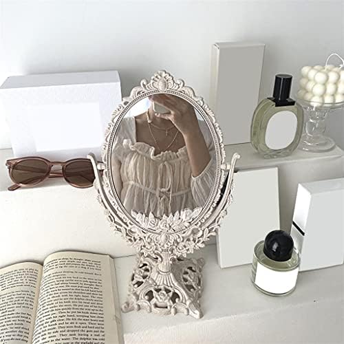 Espelho de maquiagem de ganfanren vital vida nórdica plástico plástico retro espelhado decorativo espelho quarto espelho irregular espelho de vidro vertical