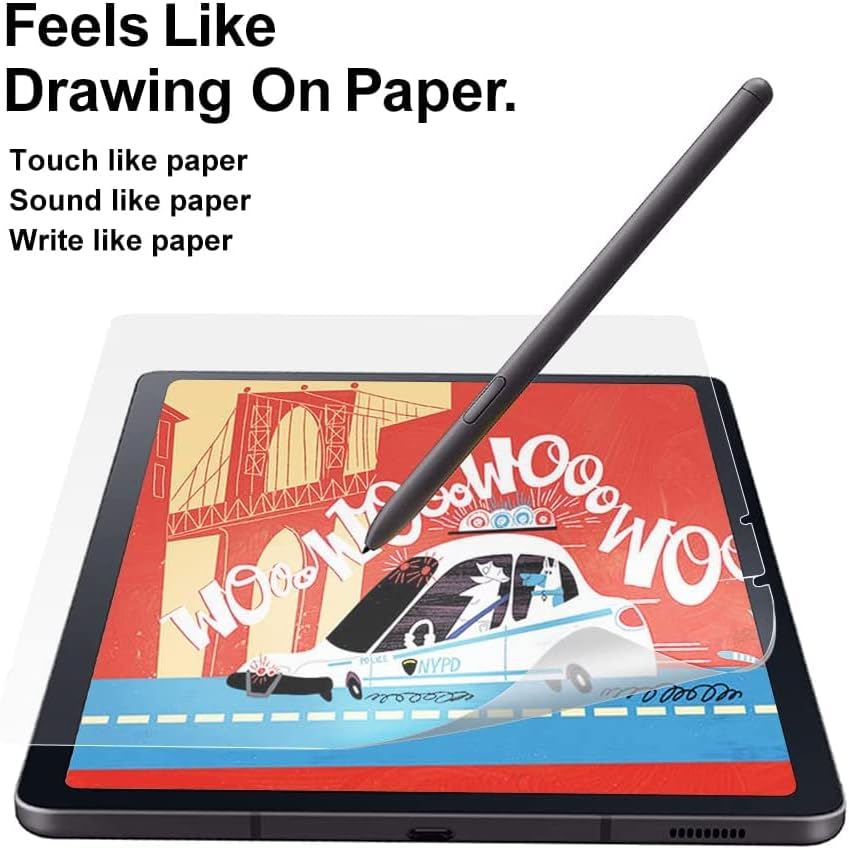 Zeking [2 pacote] Protetor de tela de papel compatível com o Samsung Galaxy Tab S8 Ultra 14.6 , [pareça o filme de papel de escrita
