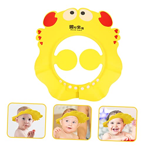 Hemoton Children's Shampoo Cap bebê chapéu de banho de bebê chapéu de banho de banho de chuveiro para crianças Shamoo Shield
