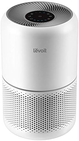 Purificador de ar Levoit para casa ampla em casa com filtro H13 True Hepa, purificador branco e ar para alergias domésticas