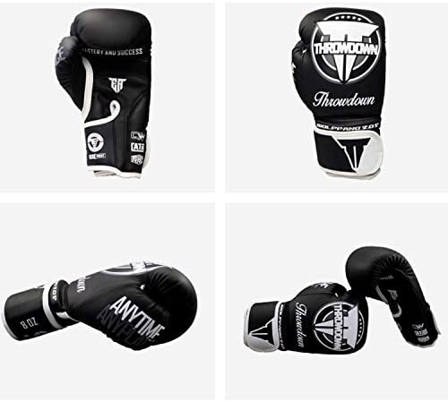 Luvas de treinamento de estilo JQMKKQT Pro, luvas de boxe para homens e mulheres UFC MMA muay thai batendo luvas de