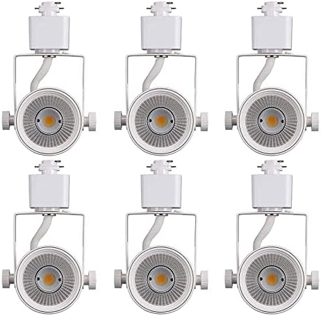 Baía nublado 8W 4000K Cool White Dimmable LED Light Light Head, CRI90+ True Color Rendering