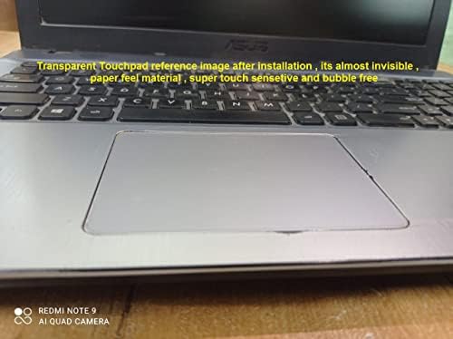 ECOMAHOLICS Trackpad Protector para Dell XPS 17 9720 Laptop-capa de touch pad de 17,0 polegadas com acabamento fosco transparente