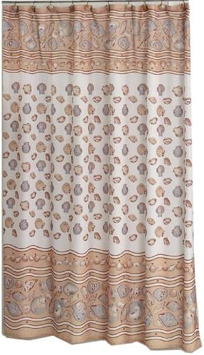 Corda de cravo Casa de girassóis cortina de chuveiro de tecido, 72 lx70 w