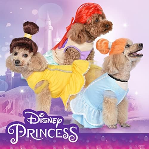 Disney for Pets Halloween Princesa Disney Ariel Figurino - Extra extra grande | Trajes de Halloween da Princesa da Disney para cães, figurino oficial de Halloween oficialmente licenciado, multicolor