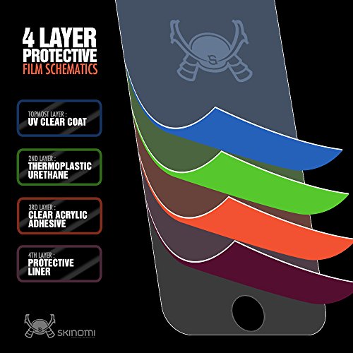 Skinomi Black Carber Fiber Compation Skin Compatível com Nintendo 3DS XL TechSkin com protetor de tela de filme claro anti-bubble