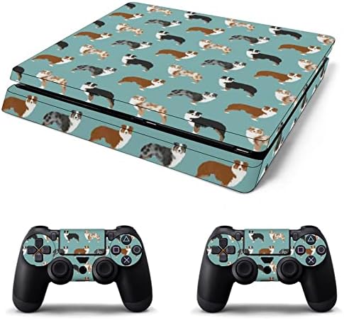Shepherds Dogs Adesivo PVC adesivo Adesivo de pele para PS4 Pro/PS4 Slim Controller