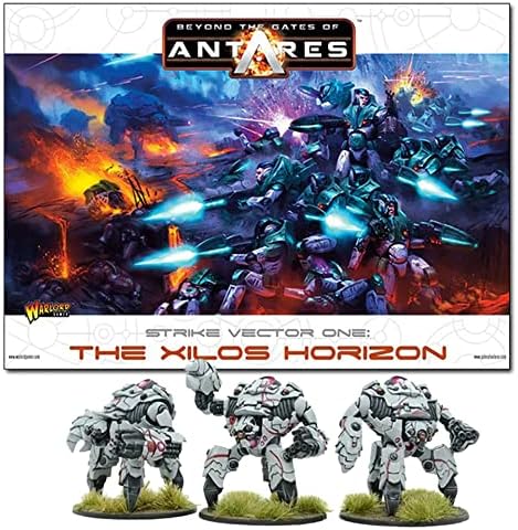 Os Wargames entregues além dos portões de Antares - Strike Vector One: The Xilos Horizon. Figuras de ação Miniaturas de ficção