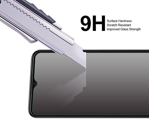 Protetor de tela anti -espião SuperShieldz projetado para o Samsung Galaxy A12 / Galaxy A13 5G, vidro temperado, anti -ratinho, bolhas sem bolhas