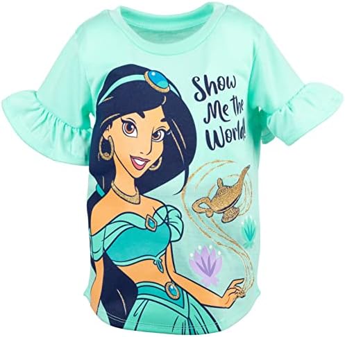 Disney Princess Moana Ruffle Camiseta gráfica e conjunto de leggings
