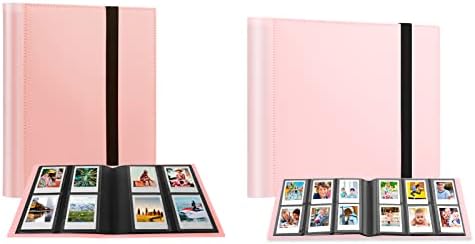 Álbum de fotos Instax ， 2 Packs Album para Fujifilm Instax Mini Camera, Polaroid Snap Pic-300 Z2300 Câmera instantânea, livro