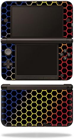 MightySkins Skin Compatível com Nintendo 3DS XL - Honeycomb primário | Tampa protetora, durável e exclusiva do encomendamento
