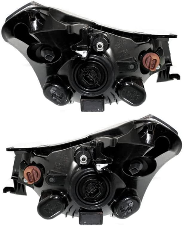 Novo par de faróis de halogênio rarefelétrico compatível com Ford Focus SES Coupe 2009-2010 pelo número da peça 9S4Z-3008-C 9S4Z13008C