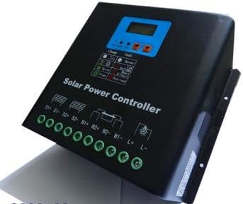 Gowe 150a 12/24V PWM Solar Charge Controller com LED & LCD Display, tensão de identificação automática, design de MCU com
