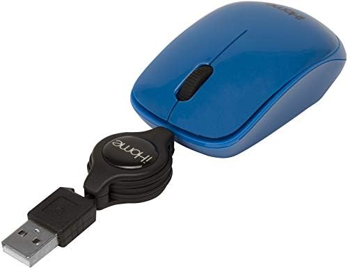 Ihome by LifeWorks Technology IH -M1000R - Mouse de viagem com fio