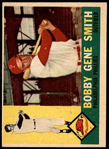 1960 Topps 194 Bobby Gene Smith Philadelphia Phillies Dean's Cards 2 - Good Phillies