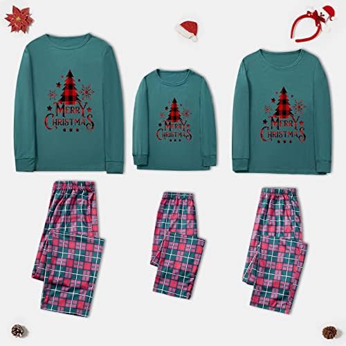 Família Conjunto de Natal Pijama Pijama Primeiro Cenário Man Projeto de Pai