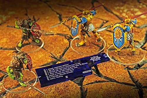 Litko 3 polegadas de luta de luta | Movimento de combate | Compatível com a Era de Warhammer Of Sigmar 3rd Edition