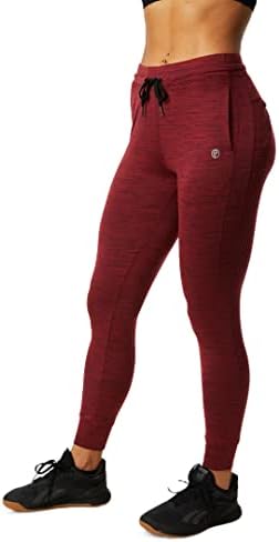 Nascido Primitivo Feminino de descanso Athleisure Joggers - calça de moletom macia - calças atléticas para mulheres - ioga, caminhadas ou calças de exercícios