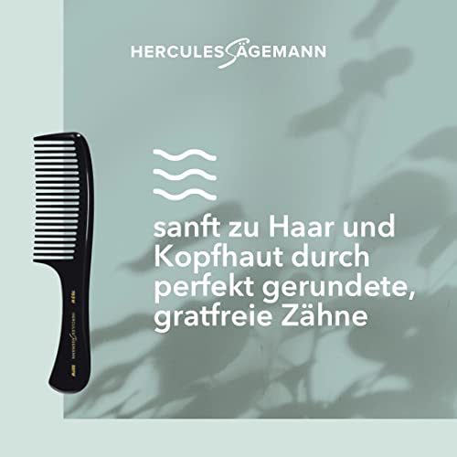 HERCULES Sägemann - 703W -581W Pocket Polple pente | Pente de dente largo para afrouxar o cabelo mais longo | Ideal