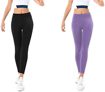Leggings femininas Lightweight de cintura alta Running Bapty Control Control Yoga Activewear Pants for Women